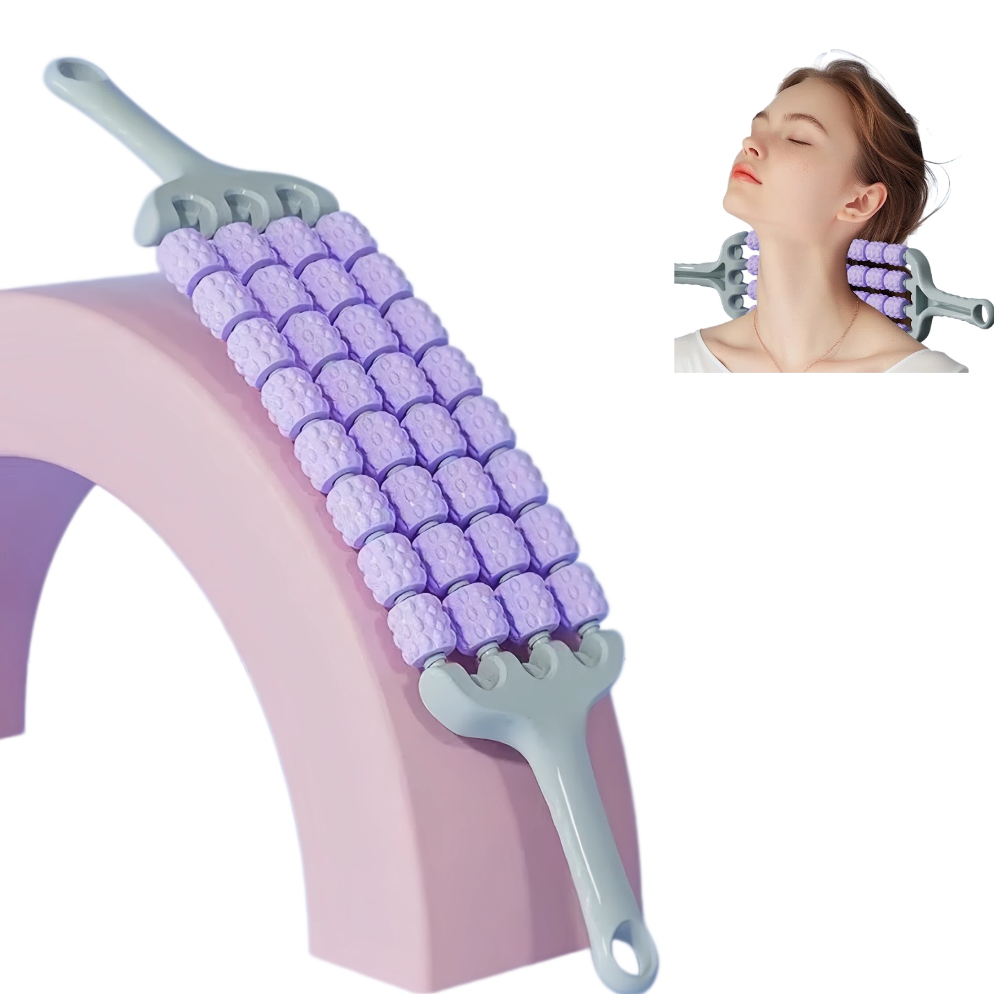 Yoga Fitness Body - Yoga Massager Body Back Body Roller,