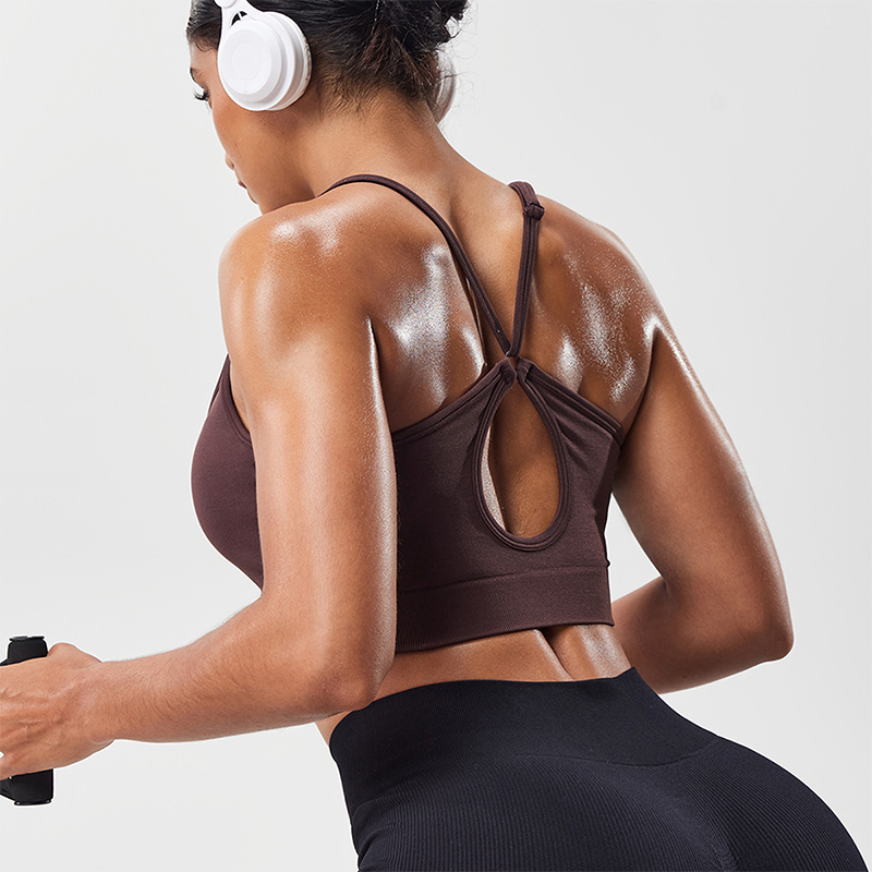 Yoga Fitness Body - Women Hollow Back Adjustable Strap Sports