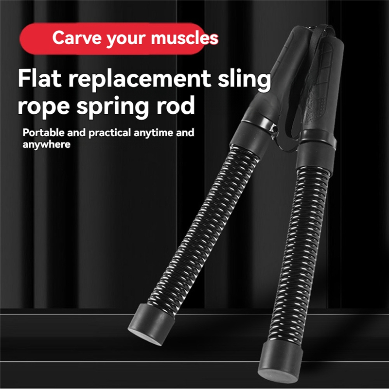 Battle Rope Exercise - XSXS-Workout Rope Spring Rod Portable Battle