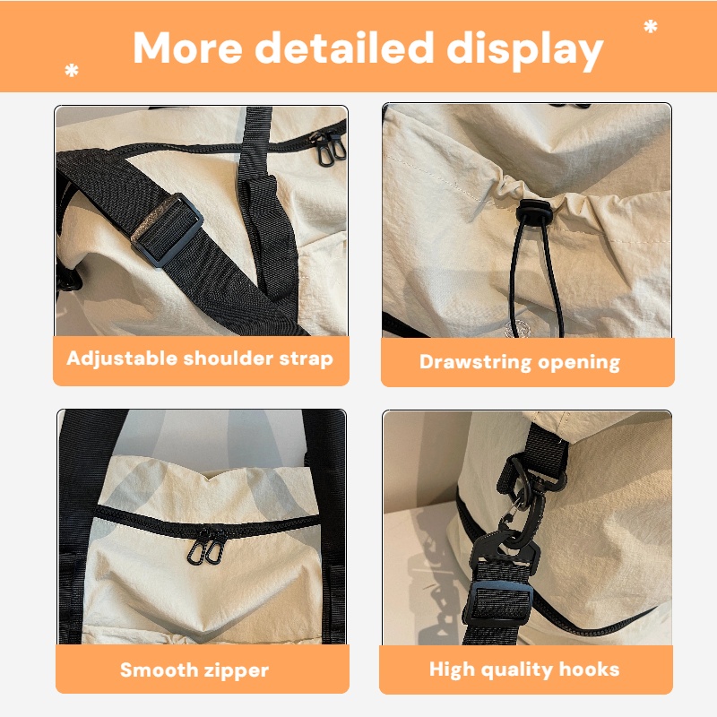 Large Capacity Travel Duffels  - Yoga Fitness Bag ulasan dan harga