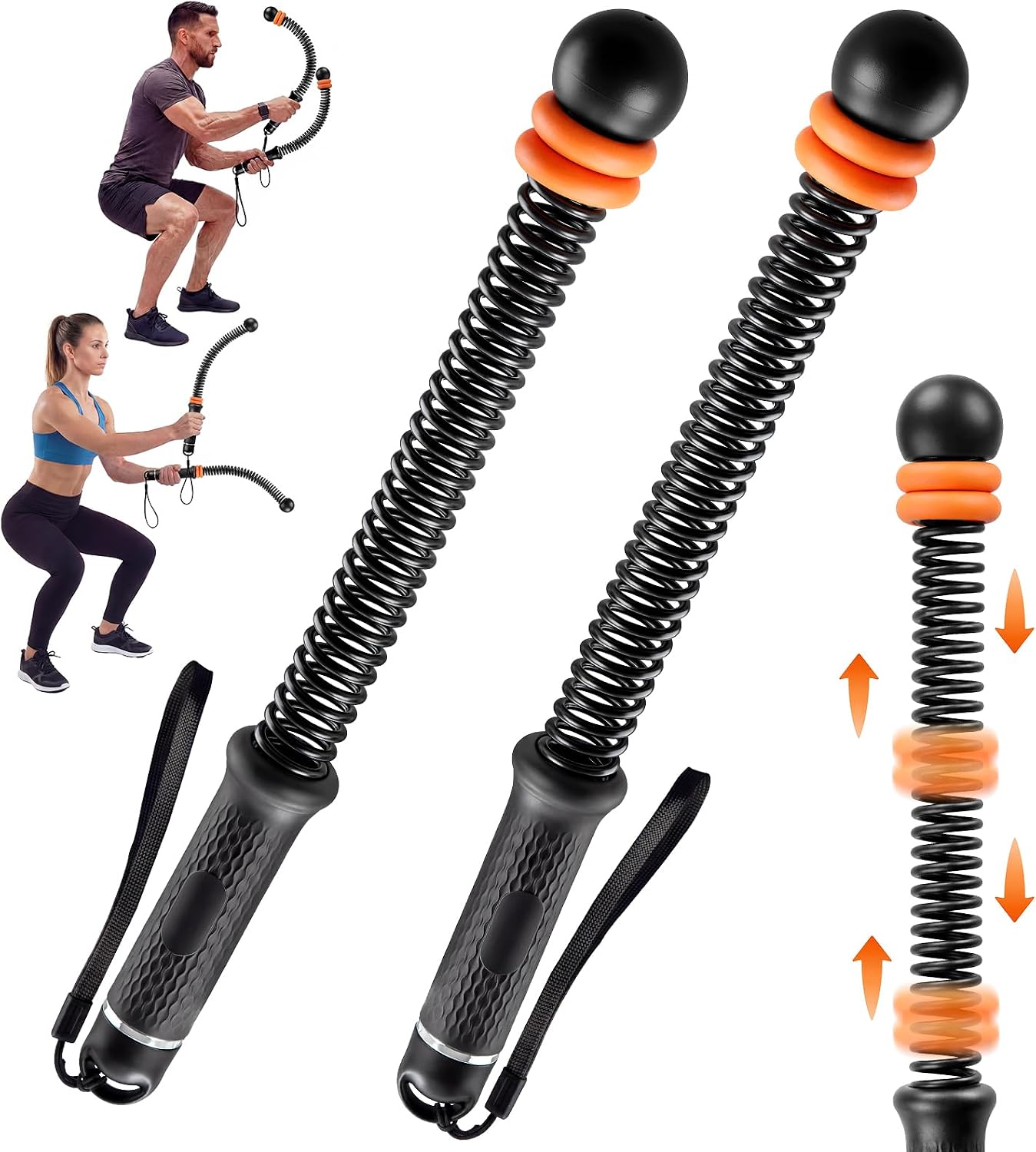 Adjustable Ropeless Battle Rop - Battle Rope Exercise ulasan dan harga