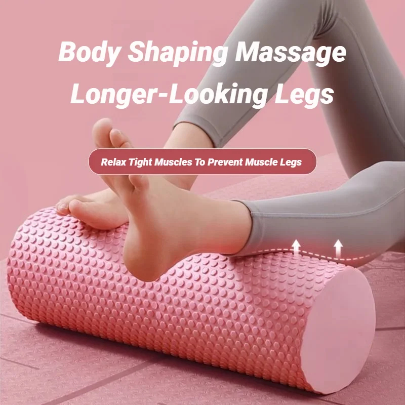30x10cm EVA Textured Foam Roll - Yoga Fitness Body ulasan dan harga