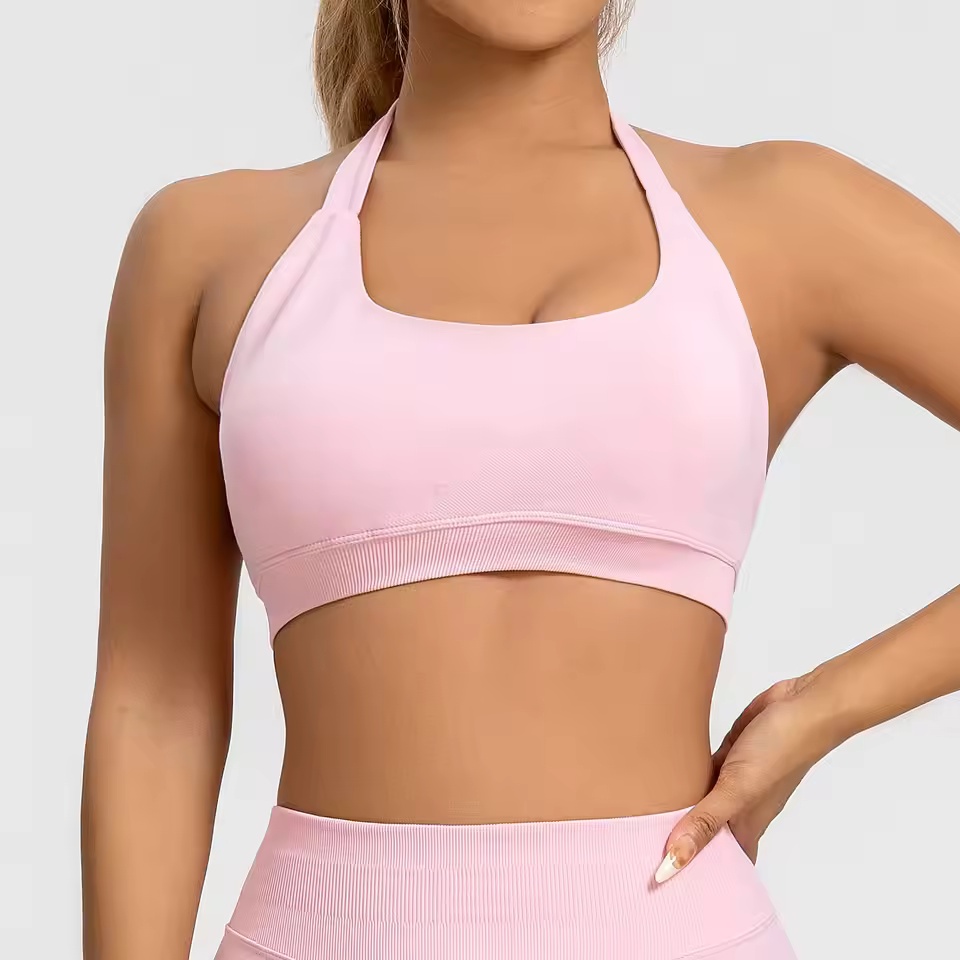 Sports Bra Women Seamless Halt - Yoga Fitness Body ulasan dan harga