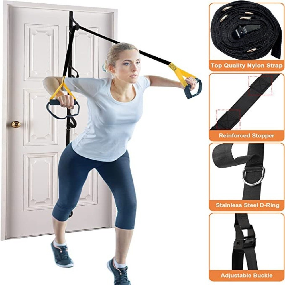 Home Fitness Door Anchor Strap - Battle Rope Exercise ulasan dan harga