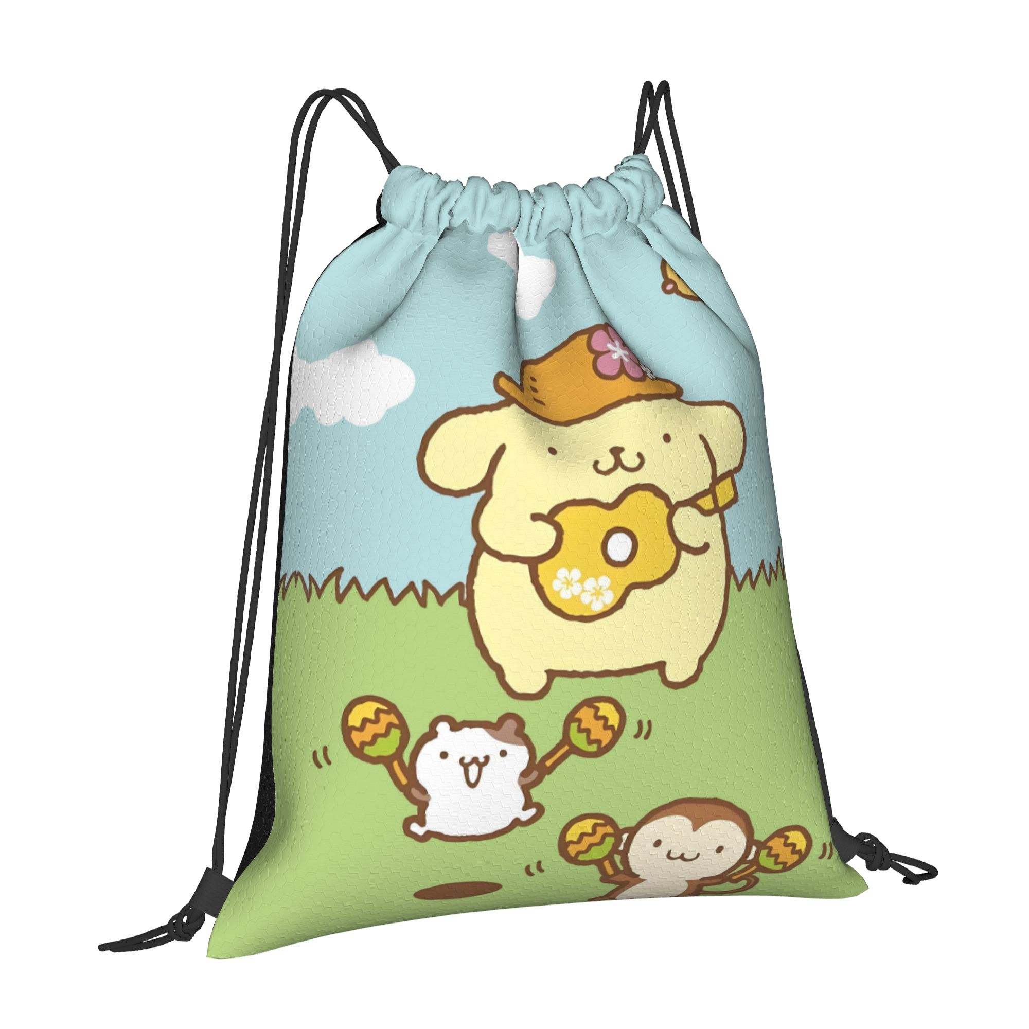 Custom P-Pompompurines Drawstr - Yoga Fitness Bag ulasan dan harga