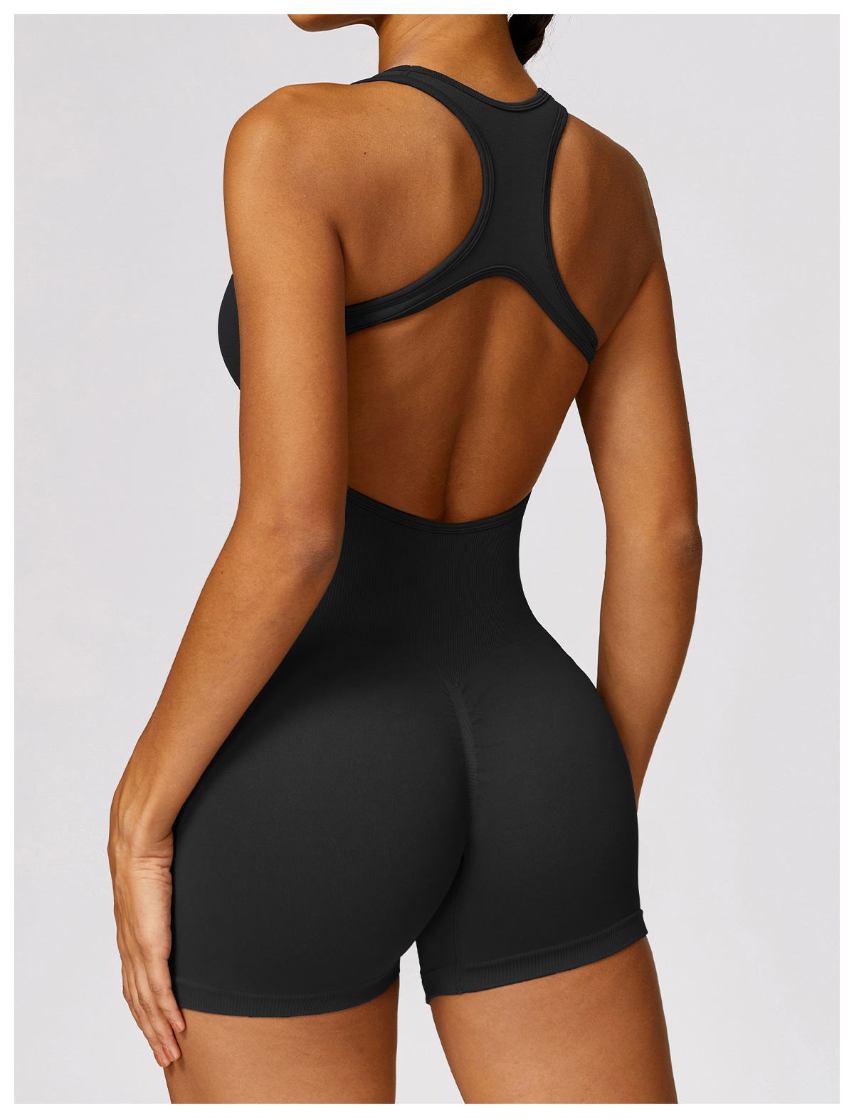 Sexy Back Jumpsuit Gym Set Wom - Yoga Fitness Body ulasan dan harga