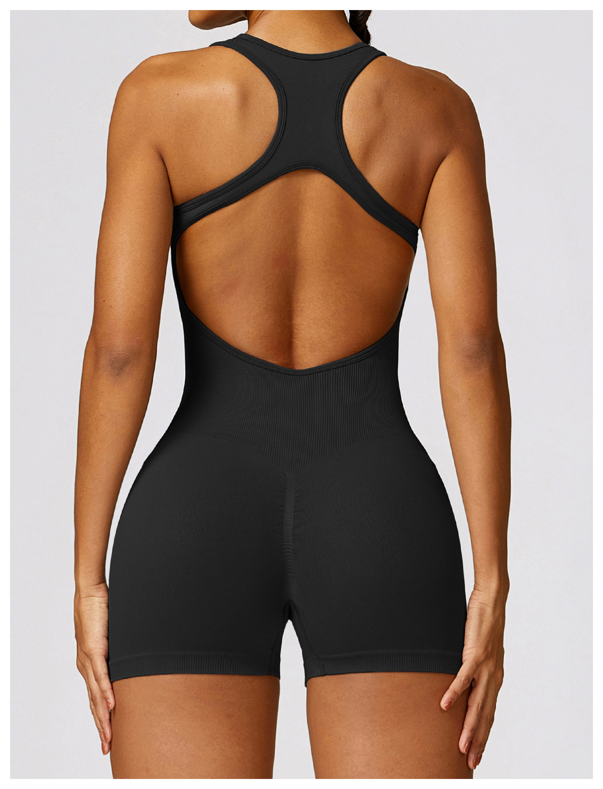 Sexy Back Jumpsuit Gym Set Wom - Yoga Fitness Body ulasan dan harga