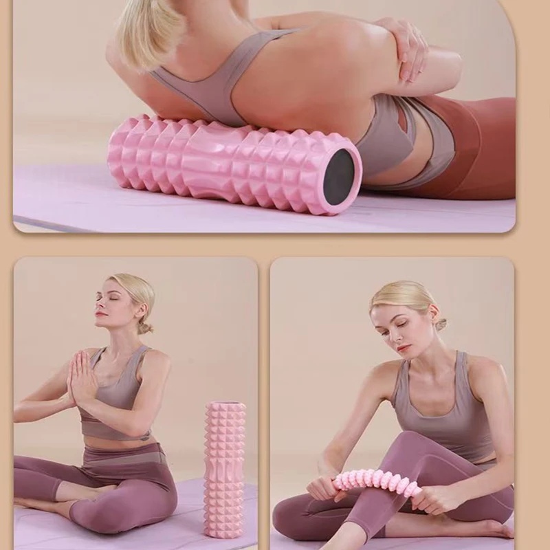 Hollow Foam Roller 45cm With Y - Yoga Fitness Body ulasan dan harga