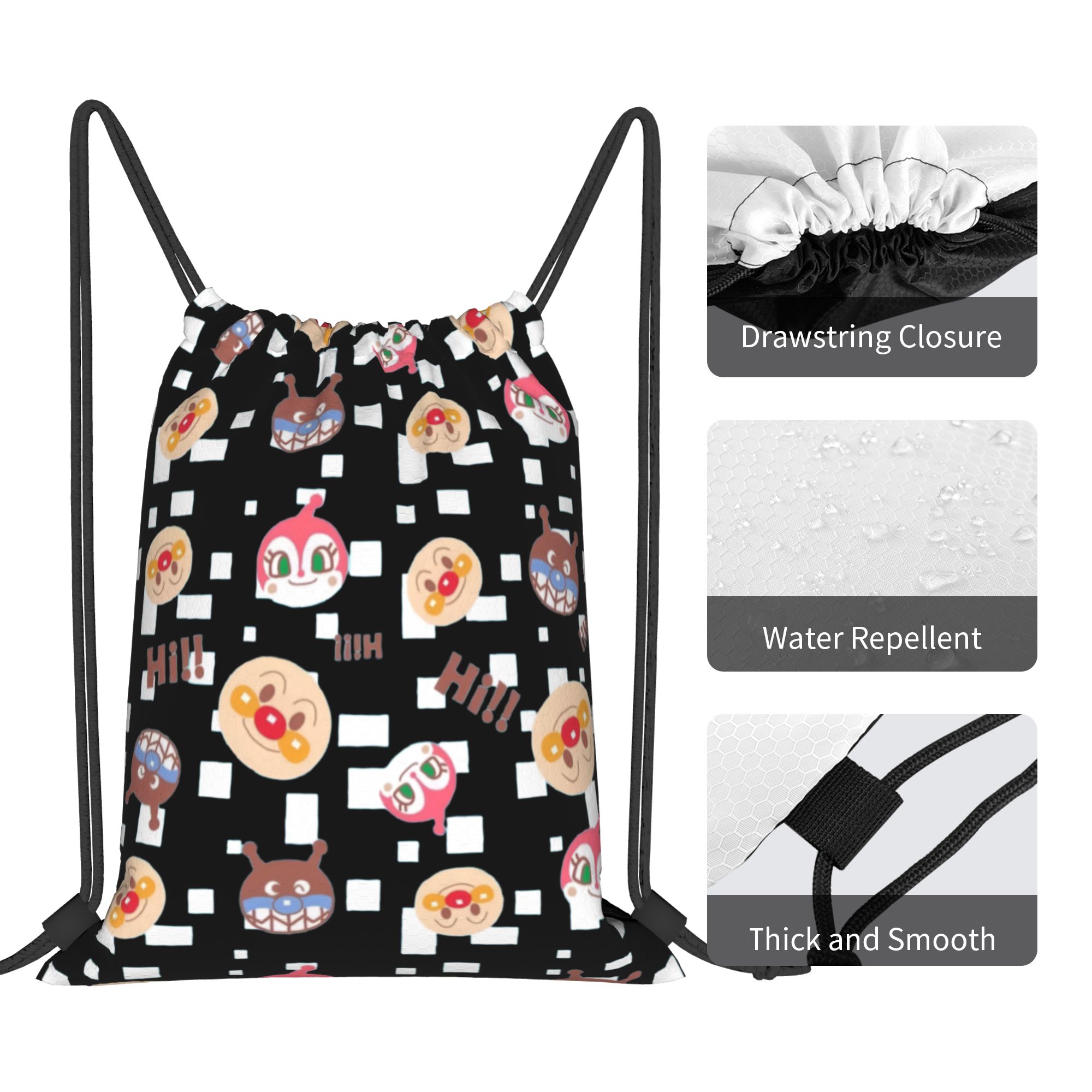Custom Anpanmans Drawstring Ba - Yoga Fitness Bag ulasan dan harga