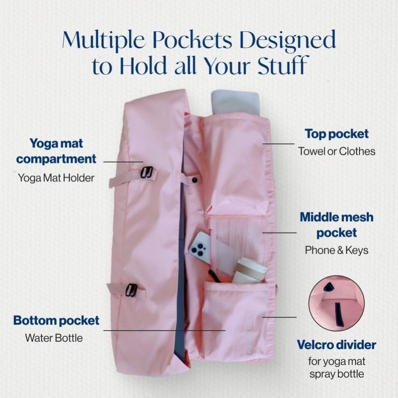 Yoga bag, yoga mat storage bac - Yoga Fitness Bag ulasan dan harga