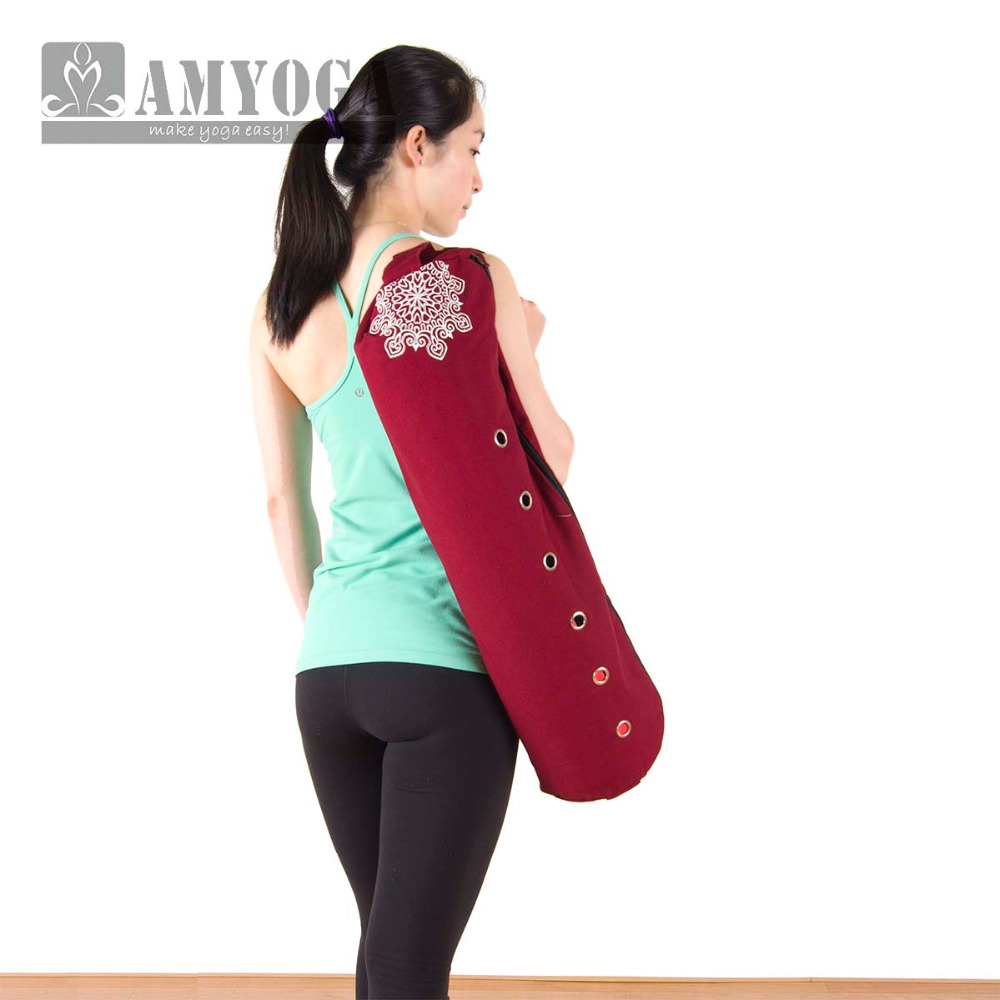 Canvas Yoga Mat Bag Single Sho - Yoga Fitness Bag ulasan dan harga