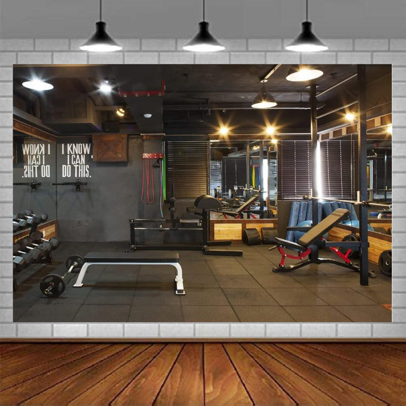 Gym Photography Backdrop Fitne - Yoga Fitness Videos Free ulasan dan harga