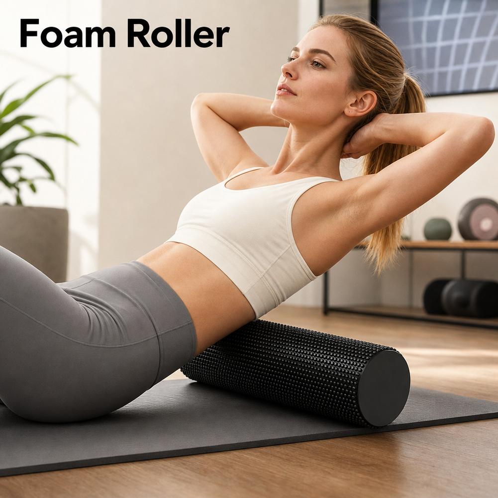 EVA Yoga Foam Roller High Dens - Yoga Fitness Body ulasan dan harga