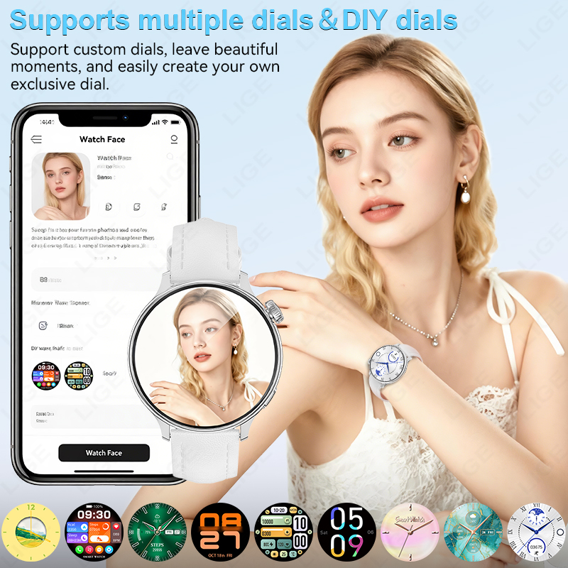 LIGE Sports Smart Watch for Wo - Oxygen Yoga & Fitness Kamloops ulasan dan harga