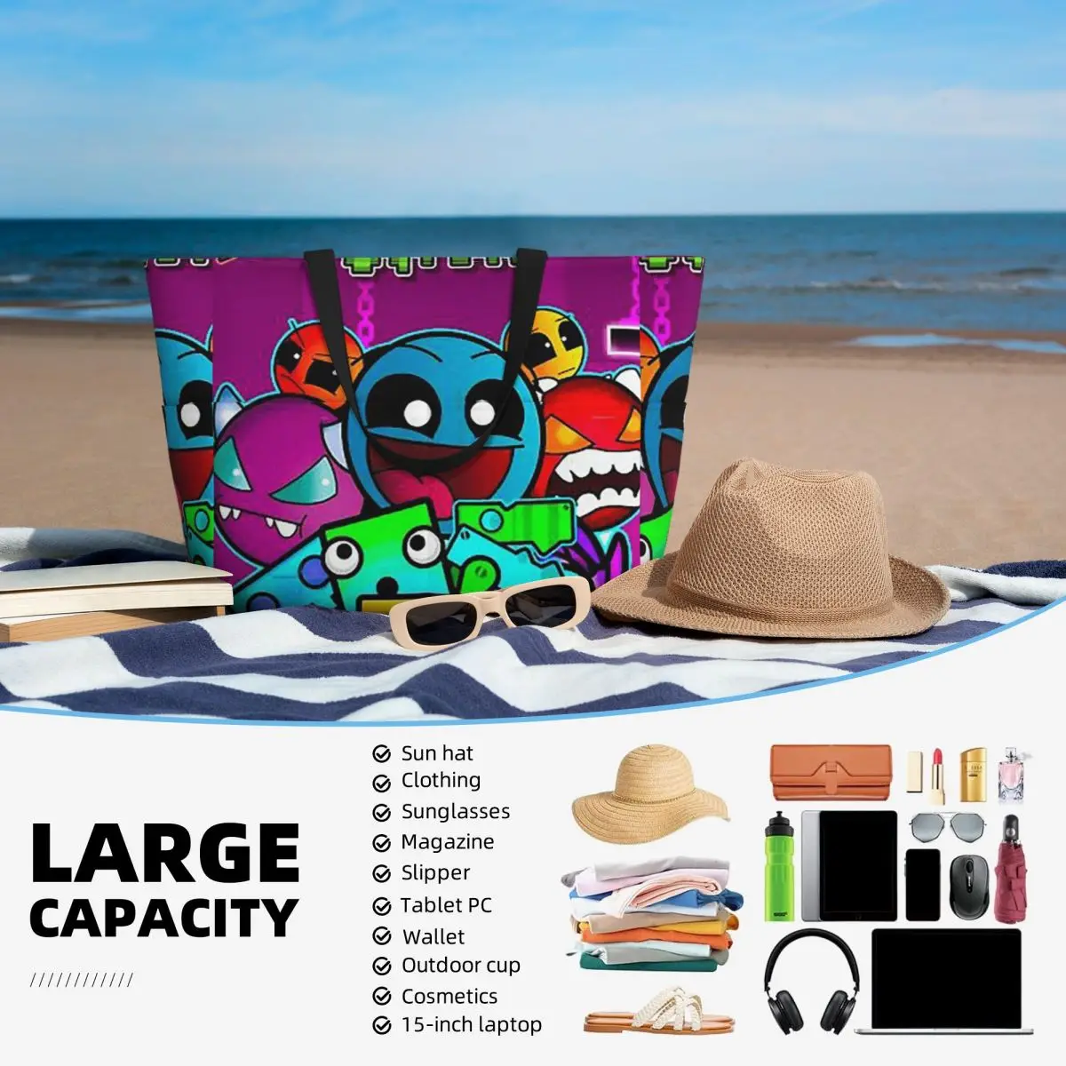 Video Game Geometry Dash Beach - Yoga Fitness Videos Free ulasan dan harga